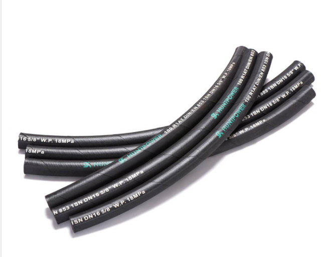 WRIKU@Single Layer Steel Wire Braid Hydraulic Hose SAE100 R1AT